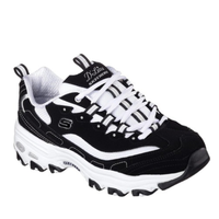 SKECHERS斯凯奇情侣款女鞋熊猫鞋休闲鞋特惠52675/11422囤 Black/white11422(女鞋) 7/37(女鞋)