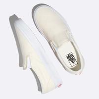 vans范斯男女鞋纯色帆布鞋套脚鞋休闲鞋平底鞋一脚蹬3422742 white 10.0 Men = 11.5 Women
