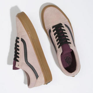 vans范斯男女鞋低帮拼色帆布鞋系带休闲鞋单鞋3931550 Shadow Gray/Prune 7.5 Men = 9.0 Women