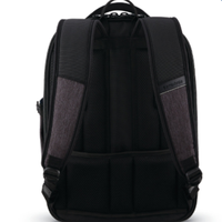 Samsonite新秀丽男女同款修身纯色透气现代实用旅行耐用双肩背包1263583989 Shaded Grey/Black