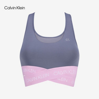 CK运动 2020春夏女装 中度支撑健身运动内衣 4WS0K128 059-灰粉色 S