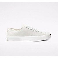 CONVERSE匡威男女鞋Jack Purcell低帮系带帆布鞋64057C White/White/Black Men's 7 / Women's 8.5