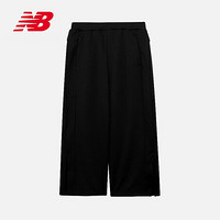 New Balance NB官方2020新款女款AWP03309运动长裤纯色阔腿长裤针织舒适长裤 BK AWP03309 M