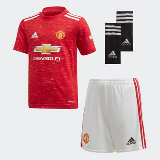 阿迪达斯官网 adidas MUFC H MINI 小童装秋季曼联足球运动套装FM4288 天然红 白 98CM