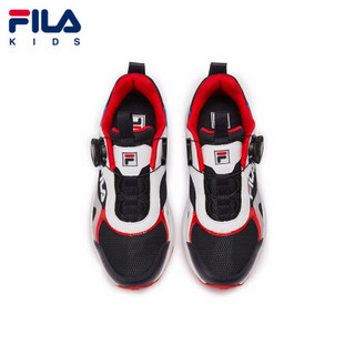 FILA KIDS 斐乐童鞋男童女童运动鞋2020年秋季新款BOA休闲时尚跑 传奇蓝/斐乐白-NW-男 35码/内长22.0cm