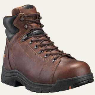 Timberland添柏岚男鞋工装靴透气电工鞋50506242 Brown 13 M