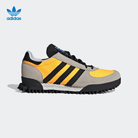 阿迪达斯官网 adidas 三叶草 MARATHON TR 男鞋经典运动鞋FW9172 黄/灰/黑/粉 40.5(250mm)