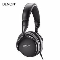 天龙（DENON）AH-D1200头戴式发烧音乐HiFi随身直推耳机 便携线控带麦 黑色