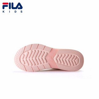 FILA KIDS 斐乐 男童女童鞋2020年秋季新款时尚休闲儿童跑鞋运动 嫩玫粉/集团白-PK-女 35码/内长22.0cm