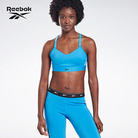 Reebok运动健身S Hero Strappy Padded Bra女子运动内衣GJF11 FU2482_白色 A/S