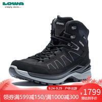 LOWA 户外TORO EVO GTX男式中帮鞋防水耐磨登山徒步鞋 L310724 黑色/灰色 40