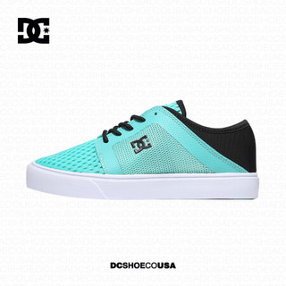 DCSHOECOUSA/DC 男女运动休闲透气网鞋夏款滑板鞋ADYS300184 蓝夹色/RED 37