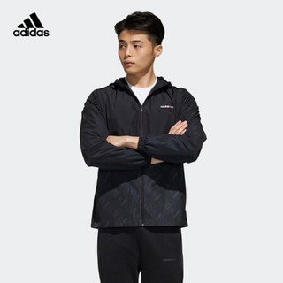 阿迪达斯官网 adidas neo M BRLV WB 2 男装运动外套GK1513 黑色/黑色 A/XL(185/104A)