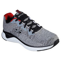 SKECHERS斯凯奇男鞋系带梭织透气日常鞋休闲鞋52758 Gray/Black 7.5