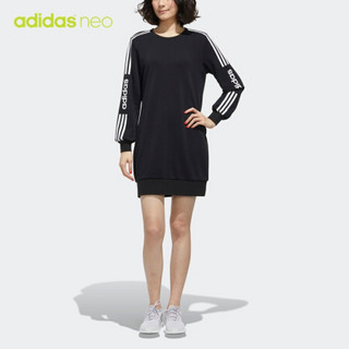 阿迪达斯官网 adidas neo W CE 3S DRSS 女装运动裙子GK5886 如图 XL