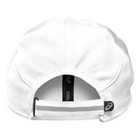 ASICS亚瑟士帽子女帽网眼透气可调节棒球帽ZC2381 Real White OS