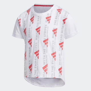 阿迪达斯官网 adidas LG UR SS TEE 小童装训练运动短袖T恤FM9811 如图 104CM