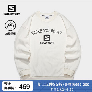 SALOMON 萨洛蒙 LOGO OS CREW 206005 男/女款抓绒卫衣