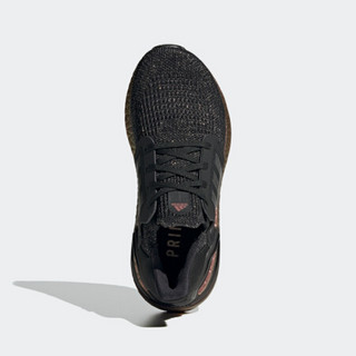 阿迪达斯官网 adidas UltraBOOST 20 J大童鞋训练运动鞋FX0455 黑/金 35.5(215mm)