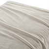MUJI 微纤维厚质毛毯 米灰色 180×200cm/D