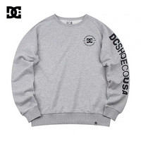 DC SHOES 20春季新款男子印花运动套头休闲卫衣 GDYSF20106 灰夹色-KNFH XL