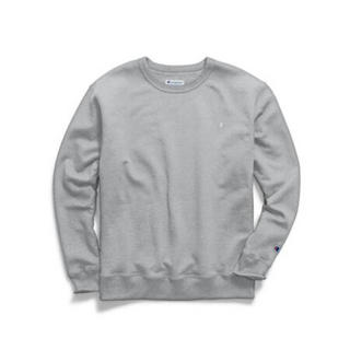 Champion冠军男士大码卫衣圆领纯色长袖柔软舒适 CH104 Heather Grey 2XT