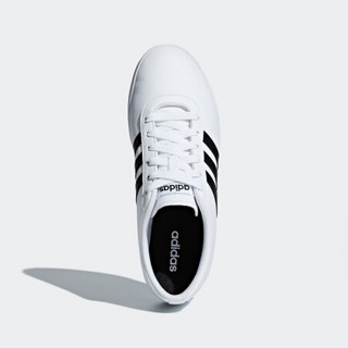 阿迪达斯官方adidas neo EASY VULC 2.0 男子 休闲鞋 B43666 亮白/1号黑色 41(255mm)