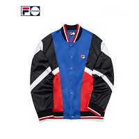 FILA FUSION 斐乐男子棒球服2020秋季新款运动茄克梭织运动外套 稠蓝-DB（宽松版型，建议拍小一码） 185/104A/XXL