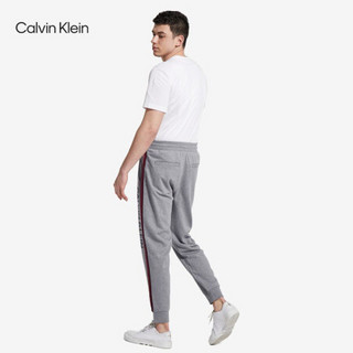 CK Jeans 2020春夏款 男装棉质Logo收腿休闲长裤 J314455 P2D-灰色 M