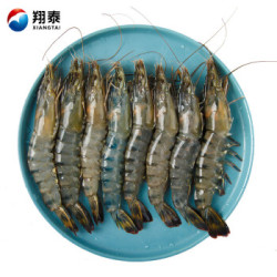 翔泰 活冻直采黑虎虾31/40 （中号）350g（需400-30券，附领取方法） *5件 +凑单品