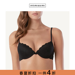 Intimissimi 女士黑色性感蕾丝Bellisssima聚拢文胸 RPD89L 019