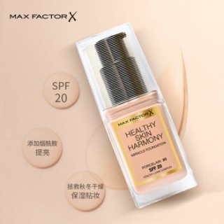 maxfactor蜜丝佛陀奇迹莹润养肤粉底液
