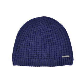 卡蒙（Kenmont）km-9106 男士冬季毛线帽子户外加厚保暖韩版羊毛针织帽 墨蓝色 均码（58cm）