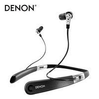 天龙（DENON）AH-C820W 新款蓝牙无线 挂脖式耳机 无线颈挂式耳机 黑色