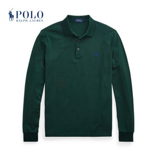 Ralph Lauren/拉夫劳伦男装 2020年秋季定制修身弹力网眼布网球衫12684 300-绿色 S