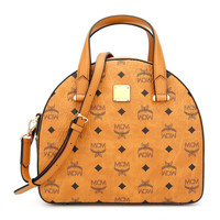 MCM Essential Visetos Original系列 手提单肩斜挎包 干邑色MWTASSE18CO001