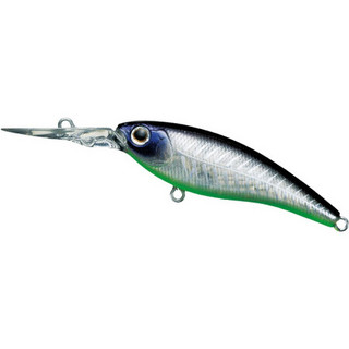 DAIWA达亿瓦 STEEZ SHAD  史帝兹米诺 多泳层 路亚假饵悬停仿生拟饵6.7克 带钩硬饵 幽灵黑绿 54 SP SR(悬停、4.6克、0-1米泳层）