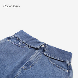 CK Jeans2020秋冬款 女装高腰全棉时尚牛仔短裙 J214062 1AA-蓝色 28