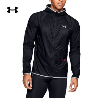 安德玛官方UA Storm Packable男子运动夹克Under Armour1326597 黑色002 XXL