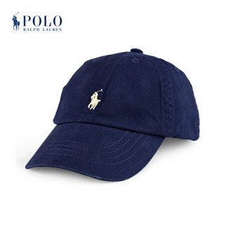 Ralph Lauren/拉夫劳伦男童 经典款斜纹棒球帽32935 410-海军蓝 ONE