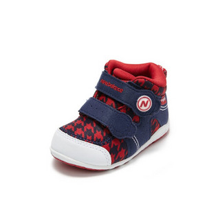 New Balance nb童鞋 男女童0~4岁 高帮运动鞋FS123 红色/藏青色 FS123H2I 20