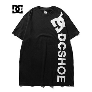 DCSHOECOUSA   短袖T恤男纯棉圆领半袖 5126J933 黑色-BLK S