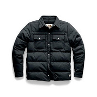 The North Face北面男款翻领短款夹克外套棉服NF0A3YQB TNF BLACK L