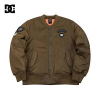 DCSHOOES冬季新款男士徽章棒球服休闲棉服厚外套 GDYJK11804 绿色-GPZ0 M