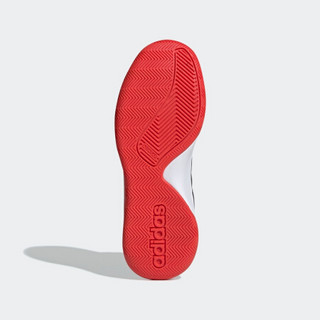 adidas 阿迪达斯 OWNTHEGAME K WIDE 男童系带篮球运动鞋 EF0309 黑色/红色