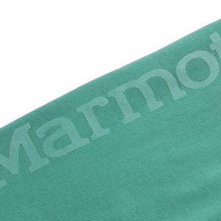 marmot/土拨鼠20秋冬新款户外柔软透气保暖休闲纯色圆领男士卫衣 H83563 鳄鱼绿4764 XL 欧码偏大