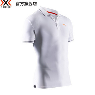 X-BIONIC POLO UNISEX 男款轻量商务运动Polo衫 多弹性纤维 XBIONIC 白色 S