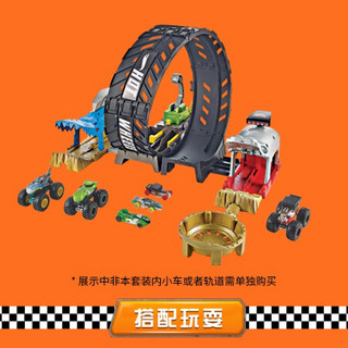 风火轮（HOT WHEELS）合金汽车 儿童男孩静态模型小车 狂野大脚车系列五辆装GBP31 （随机发货 拆开不退换）