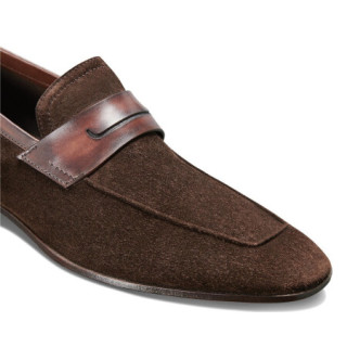 【berluti高跟鞋】berluti伯鲁提男鞋乐福鞋无衬里便