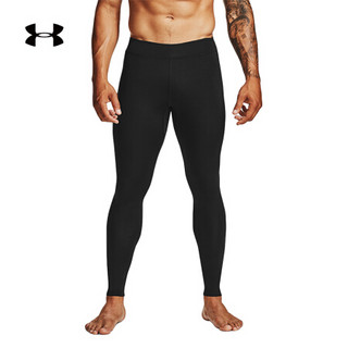 安德玛官方UA Qualifier男子运动紧身裤Under Armour1356164 黑色001 L